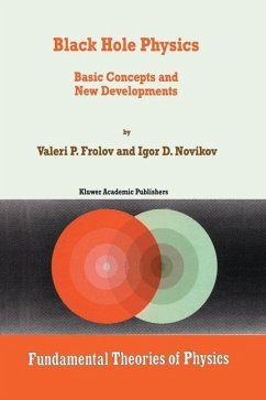 Black Hole Physics (eBook, PDF) - Frolov, V.; Novikov, I.