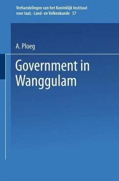 Government in Wanggulam (eBook, PDF) - Ploeg, J. D. Van Der Van Der