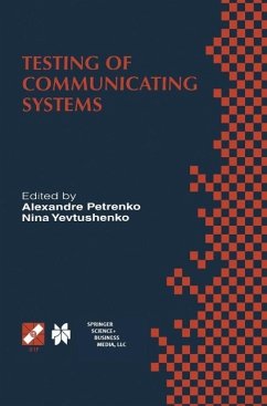 Testing of Communicating Systems (eBook, PDF)