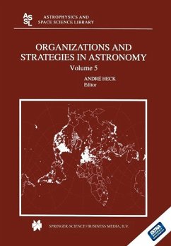 Cover Organizations and Strategies in Astronomy (eBook, PDF)