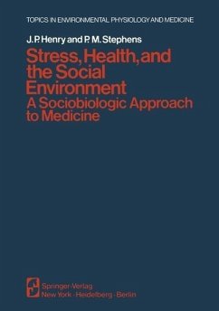 Stress, Health, and the Social Environment (eBook, PDF) - Henry, J. P.; Stephens, P. M.