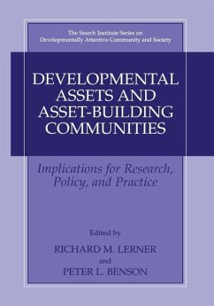 Developmental Assets and Asset-Building Communities (eBook, PDF)