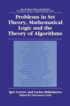 Problems in Set Theory, Mathematical Logic and the Theory of Algorithms (eBook, PDF) - Lavrov, Igor; Maksimova, Larisa