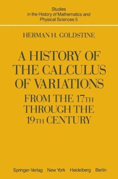 A History of the Calculus of Variations from the 17th through the 19th Century (eBook, PDF) - Goldstine, H. H.