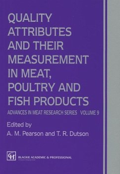 Quality Attributes and their Measurement in Meat, Poultry and Fish Products (eBook, PDF) - Pearson, A. M.