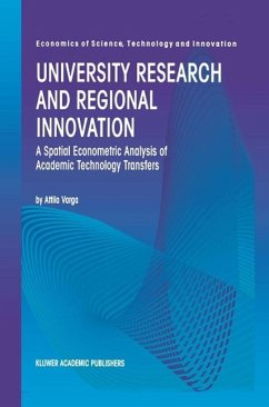 Cover University Research and Regional Innovation (eBook, PDF)