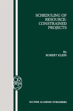 Scheduling of Resource-Constrained Projects (eBook, PDF) - Klein, Robert