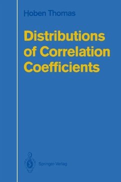 Distributions of Correlation Coefficients (eBook, PDF) - Thomas, Hoben