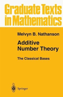 Additive Number Theory The Classical Bases (eBook, PDF) - Nathanson, Melvyn B.