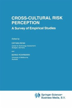 Cross-Cultural Risk Perception (eBook, PDF)