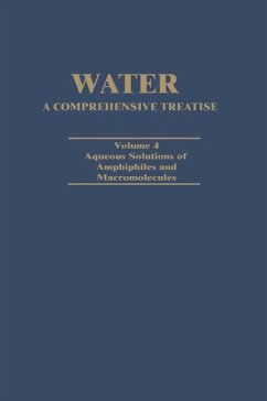 Cover Water A Comprehensive Treatise (eBook, PDF)
