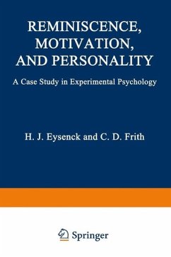 Cover Reminiscence, Motivation, and Personality (eBook, PDF)