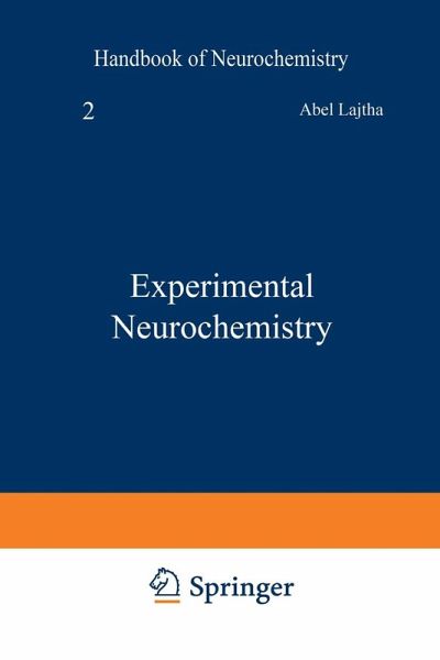 Experimental Neurochemistry (eBook, PDF)