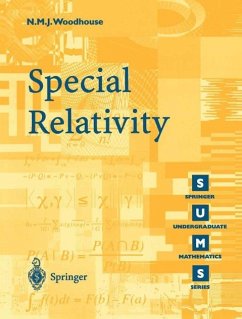 Special Relativity (eBook, PDF) - Woodhouse, N. M. J.