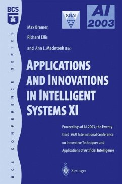 Cover Applications and Innovations in Intelligent Systems XI (eBook, PDF)