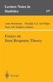 Essays on Item Response Theory (eBook, PDF)