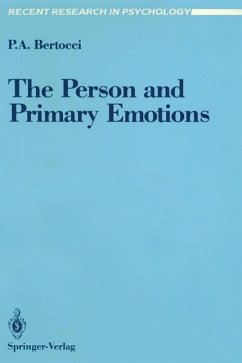 Cover The Person and Primary Emotions (eBook, PDF)