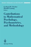Contributions to Mathematical Psychology, Psychometrics, and Methodology (eBook, PDF)