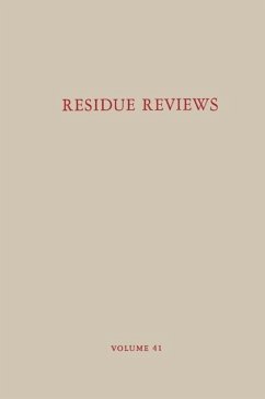 Residue Reviews / Rückstands-Berichte (eBook, PDF) Cover Residue Reviews / Rückstands-Berichte (eBook, PDF)