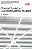 Spectral, Spatial, and Temporal Properties of Lasers (eBook, PDF)