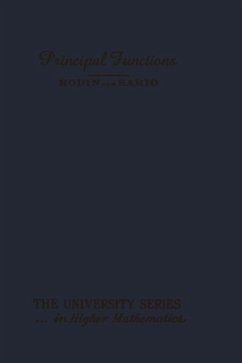Principal Functions (eBook, PDF) - Rodin, B.; Sario, L.