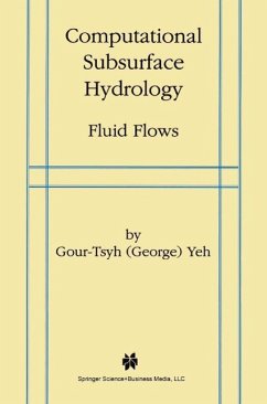 Computational Subsurface Hydrology (eBook, PDF) - Gour-Tsyh, Yeh