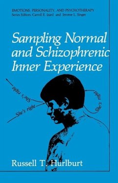 Sampling Normal and Schizophrenic Inner Experience (eBook, PDF) - Hurlburt, Russell T.