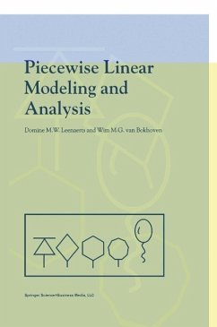 Piecewise Linear Modeling and Analysis (eBook, PDF) - Leenaerts, Domine; Bokhoven, Wim M. G. van