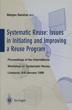 Cover Systematic Reuse: Issues in Initiating and Improving a Reuse Program (eBook, PDF)