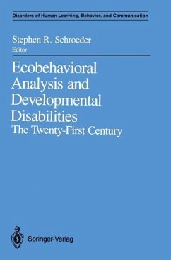 Ecobehavioral Analysis and Developmental Disabilities (eBook, PDF)