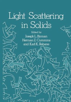 Cover Light Scattering in Solids (eBook, PDF)