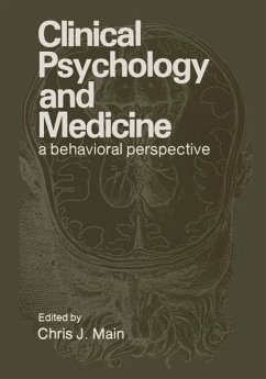 Cover Clinical Psychology and Medicine (eBook, PDF)