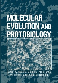 Cover Molecular Evolution and Protobiology (eBook, PDF)