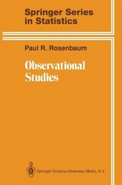 Observational Studies (eBook, PDF) - Rosenbaum, Paul R.