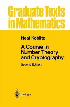 Cover A Course in Number Theory and Cryptography (eBook, PDF)