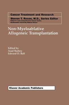 Non-Myeloablative Allogeneic Transplantation (eBook, PDF)