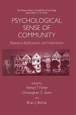 Psychological Sense of Community (eBook, PDF)