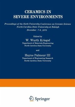 Cover Ceramics in Severe Environments (eBook, PDF)