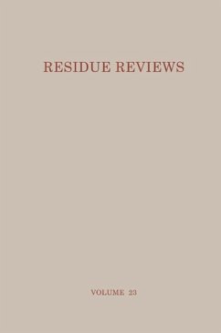 Residue Reviews (eBook, PDF) - Gunther, Francis A.