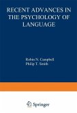 Recent Advances in the Psychology of Language (eBook, PDF)