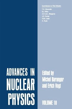 Advances in Nuclear Physics (eBook, PDF) - Baranger, Michel; Vogt, Erich