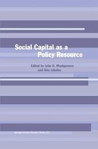 Social Capital as a Policy Resource (eBook, PDF)