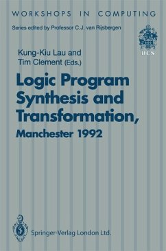 Cover Logic Program Synthesis and Transformation (eBook, PDF)