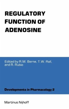 Regulatory Function of Adenosine (eBook, PDF)