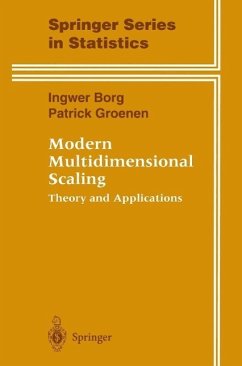 Modern Multidimensional Scaling (eBook, PDF) - Borg, Ingwer; Groenen, Patrick