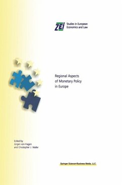 Cover Regional Aspects of Monetary Policy in Europe (eBook, PDF)