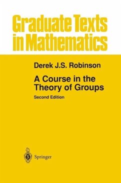 A Course in the Theory of Groups (eBook, PDF) - Robinson, Derek J. S.