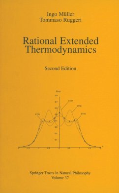 Rational extended thermodynamics (eBook, PDF) - Mueller, Ingo; Ruggeri, Tommaso