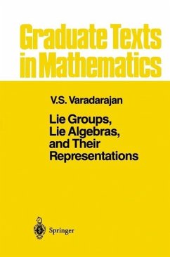 Lie Groups, Lie Algebras, and Their Representations (eBook, PDF) - Varadarajan, V. S.