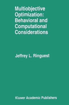 Multiobjective Optimization: Behavioral and Computational Considerations (eBook, PDF) - Ringuest, Jeffrey L.
